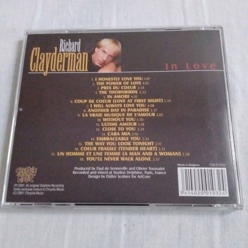 Richard Clayderman CD like new