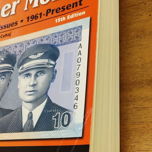 Krause paper money catalog used, 15th edition with CD