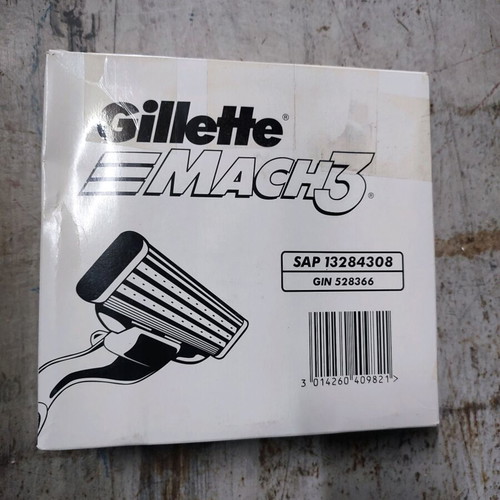 Gillette Mach 3 Razor Blades New, 6x Boxes with Extra Heads and Handle