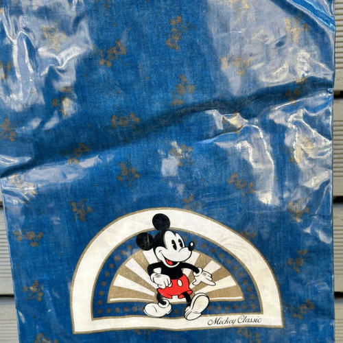 Disney Mickey Mouse Classic vintage shopping bag, blue