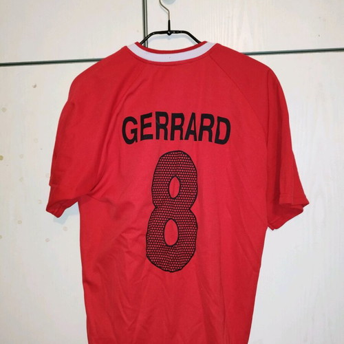 Steven Gerrard Liverpool football jersey vintage, used