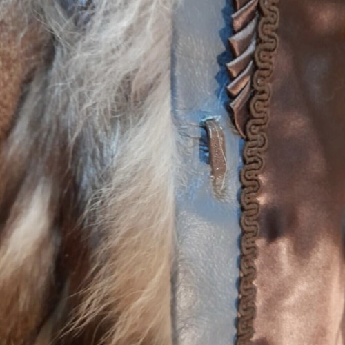 Women's natural fur worn 2-3 times