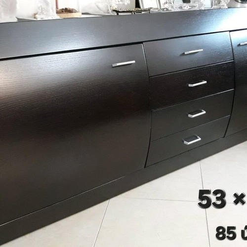 Oak living room buffet like new 53×2.10