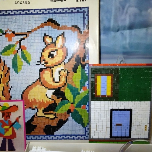 Sik N 131 Mosaic Vintage Toy like new, 40x33.5cm