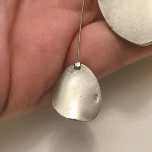 Silver handmade necklace 925 like new, approximately 42 cm
