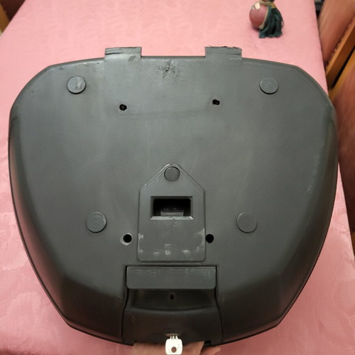 Motorcycle luggage box used, 36lt capacity, fits full face helmet