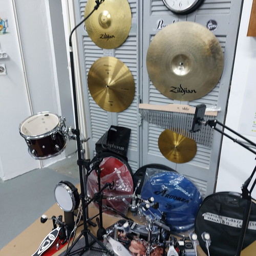 Cymbals and percussion instruments new collection