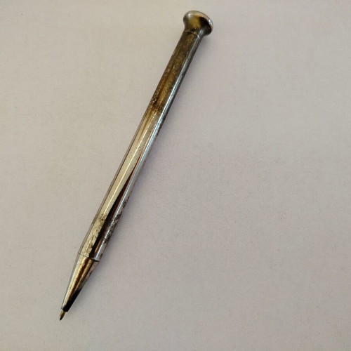 Johnie Walker metal pen used, needs new refill