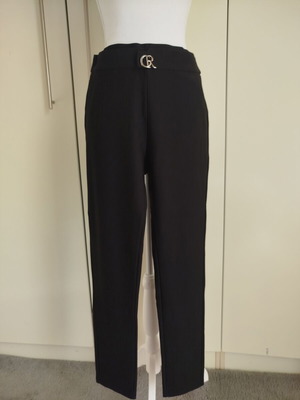 Black Leggings Pants new, elastic thick fabric, pockets