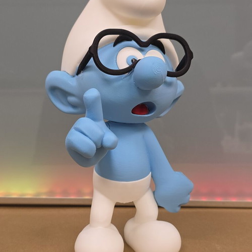 Smurf Spirtoulis 24 cm like new, PLA 3D material