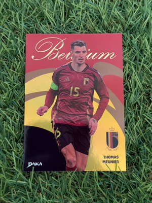 Κάρτα Daka Top Audience Belgium National Team Thomas Meunier Gold καινούργιο