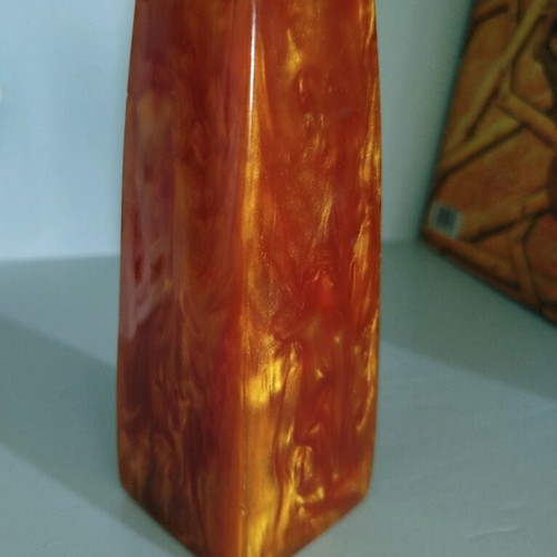 Art Deco vase from Catalin bakelite, like new