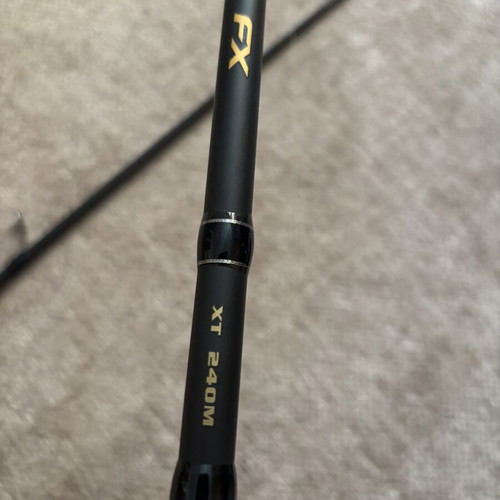 Shimano Fx XT Spinning Rod 2.40m with Daiwa Revros LT 2500 Reel like new
