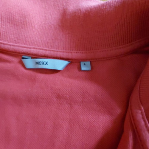 T Shirt polo style men's Mexx Fashion like new, pink, size L