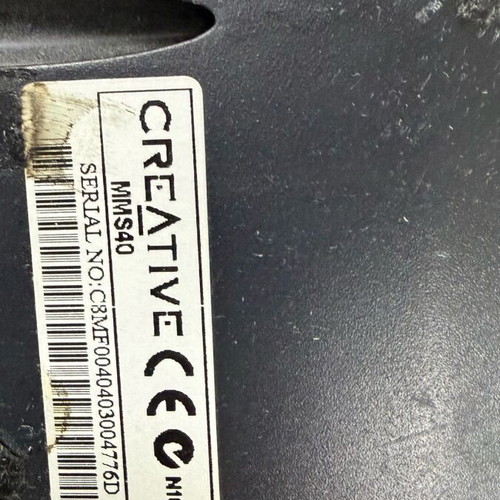 Creative Sound Blaster SBS270 stereo speakers set used with AC/DC adapter