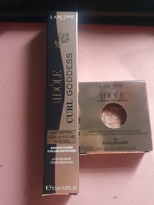 Lancome set mascara and eyeshadow new