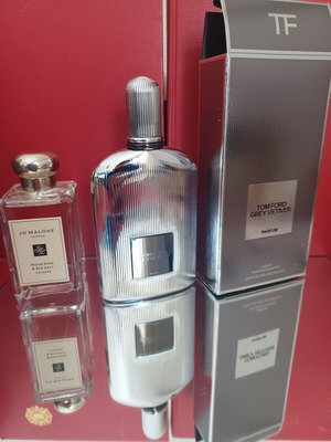 Άρωμα Tom Ford Grey Vetiver 100ml και Jo Malone Wood Sage & Sea Salt 100ml καινούργια