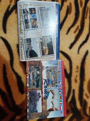 Postcards new, bought from Italy 20 years ago