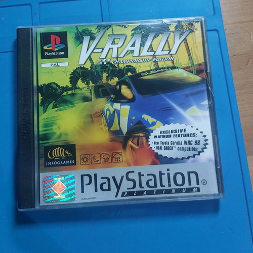 PlayStation 1 V Rally like new with box and manual