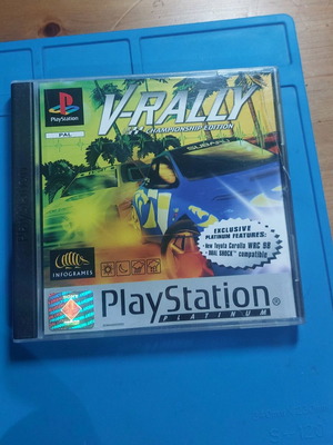 PlayStation 1 V Rally like new with box and manual