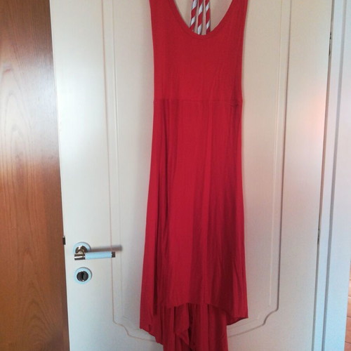 Summer dress used, red, size M