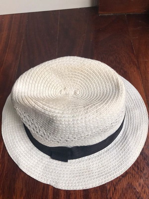 Alexi Andrioti accessories women's hat used, white, size M/L