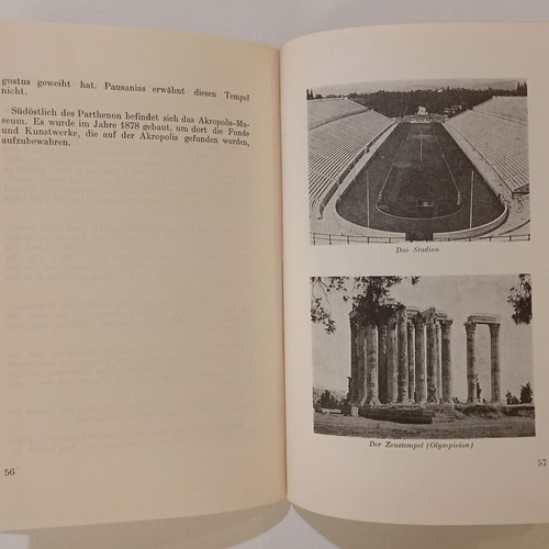 Die Akropolis und ihre Umgebung German travel guide used