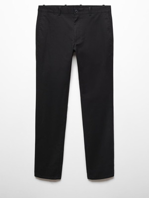 Παντελόνι Slim Fit Βαμβακερό Μαύρο Καινούργιο Μέγεθος 44