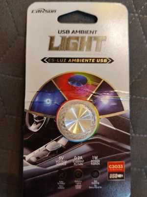 Ατμοσφαιρικός φωτισμός USB καινούργιος για αυτοκίνητο