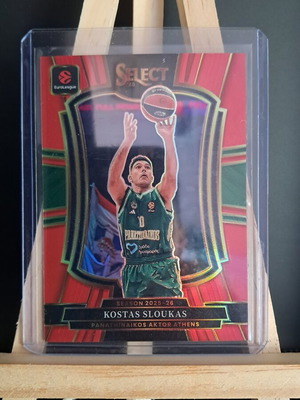 Kostas Sloukas 2025-26 Panini Select Euroleague card