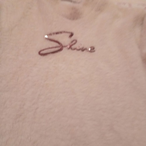 Fluffy sweater Evita like new, white, size S