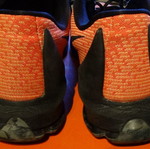 Παπούτσια μπάσκετ Nike KD 8 μεταχειρισμένα, νούμερο 41, πορτοκαλί-μαύρα