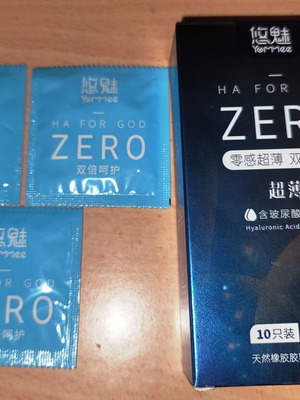 Zero condoms new, ultra-thin Japanese latex, pack of 10