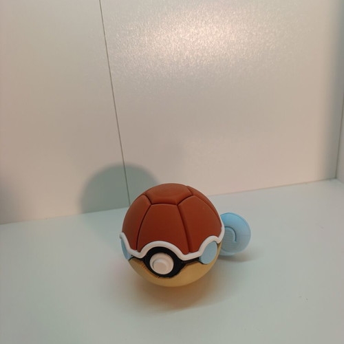 Squirtle Pokéball Clicker 3D Printed Collectible