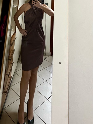 Brown dress like new for special occasions