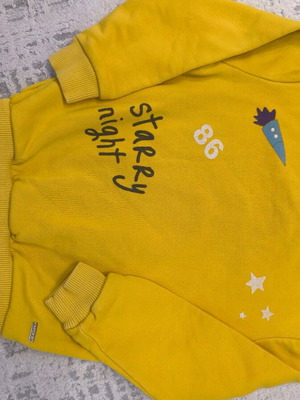 Παιδικό φούτερ Mexx Starry Night κίτρινο μουσταρδί 3-4 ετών σαν καινούργιο