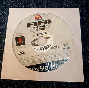 Sony playstation 2 ( ps2 ) Fifa football 2005 used ( Σκετο cd )