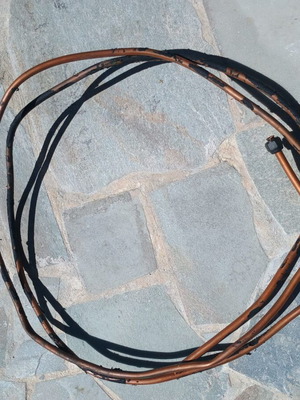 Χαλκοσωλήνας κλιματιστικού μεταχειρισμένος 1/2" μήκους 4 μέτρα