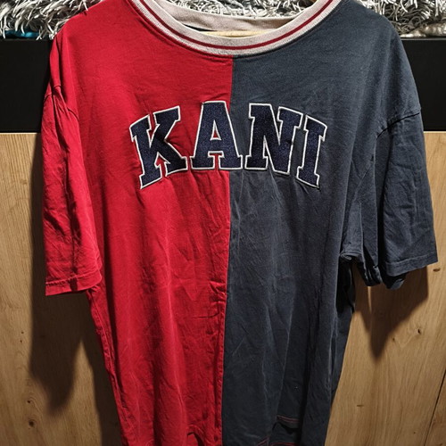 Karl Kani T-shirt XL like new, black and red