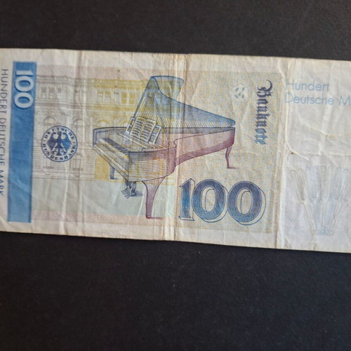 Χαρτονόμισμα 100 μάρκων Γερμανίας μεταχειρισμένο