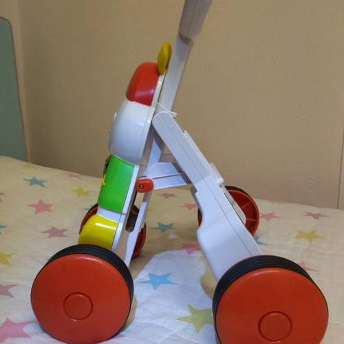 Hippopotamus Push Walker Educational Toy like new
