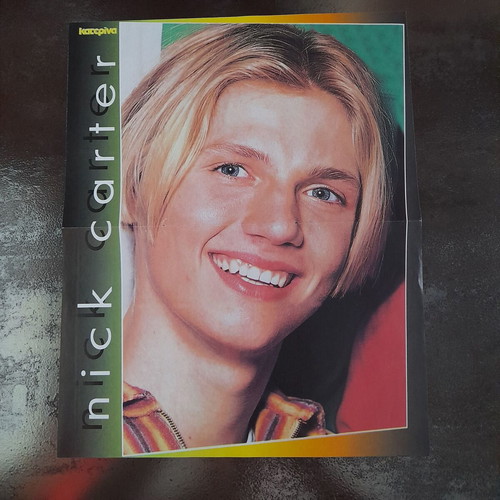 Nick Carter posters, pack of 3