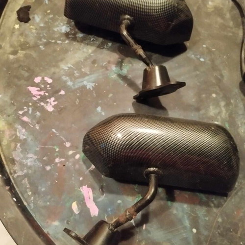Motorcycle mirrors used, set of 2, very good condition