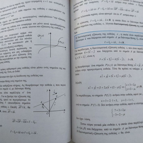 Mathematics B' Grade Unified Lyceum Technological Direction textbook like new