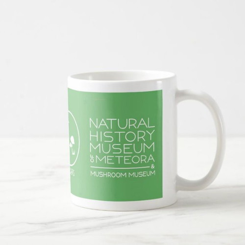 Museum of Natural History Meteora and Mushroom Museum Mug 11oz new