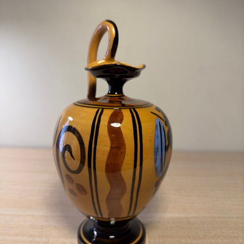 Ancient Greek kanata used, black-figure style
