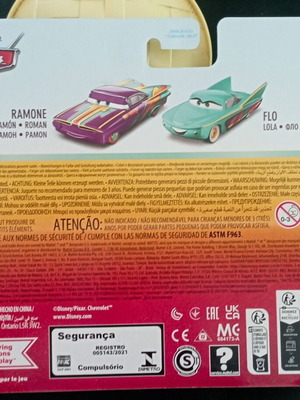 Σετ 2 αυτοκινητάκια Cars Ramone και Flo, 2026