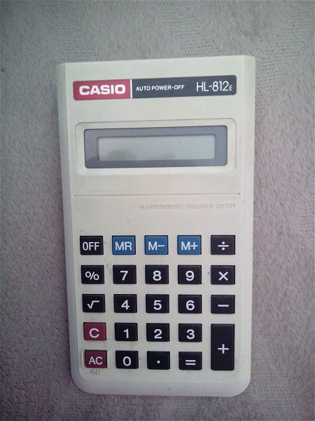  Casio HL-812E LCD Calculator