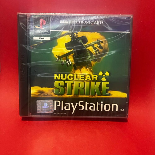 Nuclear Strike PlayStation PS1 game new, simulation