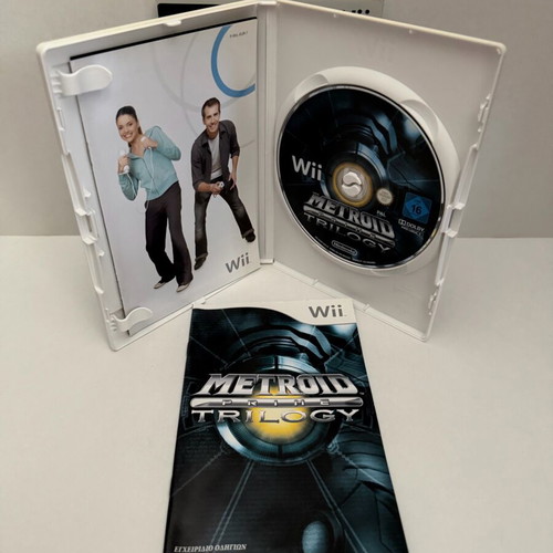 Metroid Prime Trilogy Collector’s Edition for Nintendo Wii like new with Greek manual